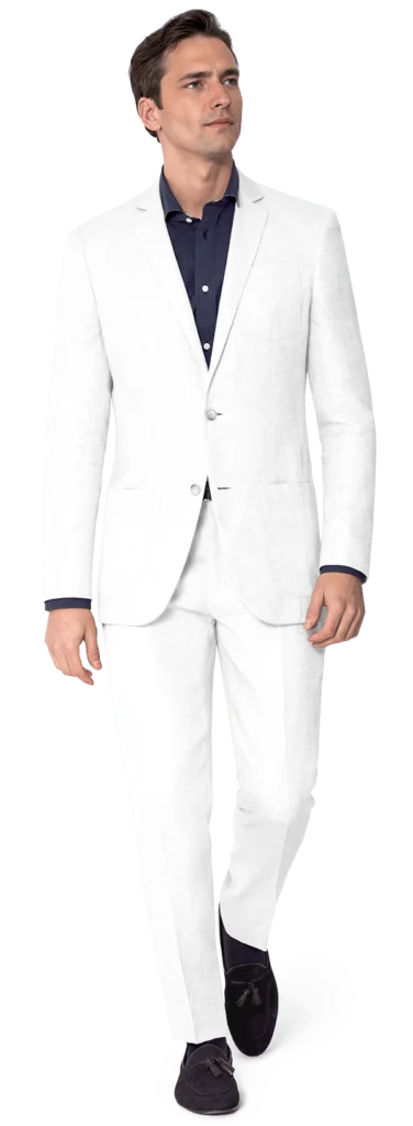 2018ss633 white suit sw