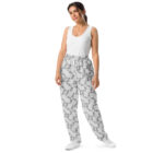 pantalon de sport large all over