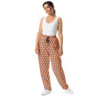 pantalon de sport large all over