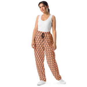 pantalon de sport large all over