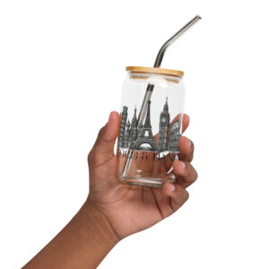 verre en forme de canette