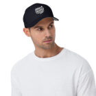 casquette structurée en sergé