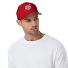 casquette structurée en sergé