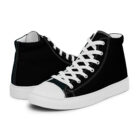 baskets hautes en toile homme