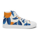 baskets hautes en toile homme