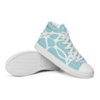 baskets hautes en toile homme