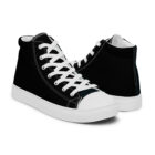 baskets hautes en toile homme