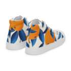 baskets hautes en toile homme
