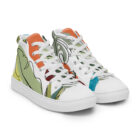 baskets hautes en toile homme