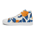 baskets hautes en toile homme