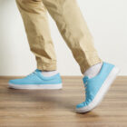 tennis en toile avec lacets homme
