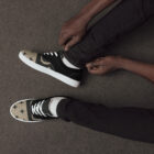 tennis en toile avec lacets homme