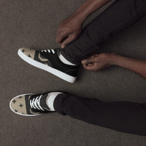 tennis en toile avec lacets homme