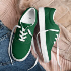 tennis en toile avec lacets homme