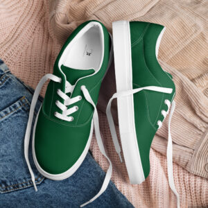 tennis en toile avec lacets homme
