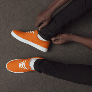 tennis en toile avec lacets homme