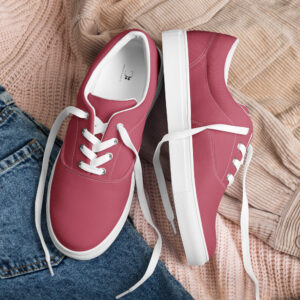 tennis en toile avec lacets homme