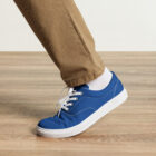 tennis en toile avec lacets homme