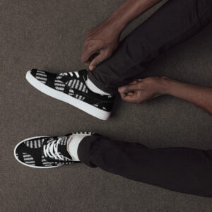 tennis en toile avec lacets homme