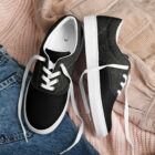 tennis en toile avec lacets homme