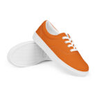 tennis en toile avec lacets homme