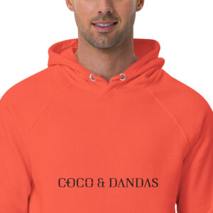 sweat à capuche écologique raglan