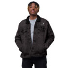 veste sherpa en jean unisexe