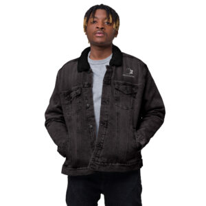 veste sherpa en jean unisexe
