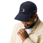 casquette en velours côtelé