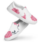 tennis en toile sans lacets femme