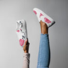 tennis en toile sans lacets femme