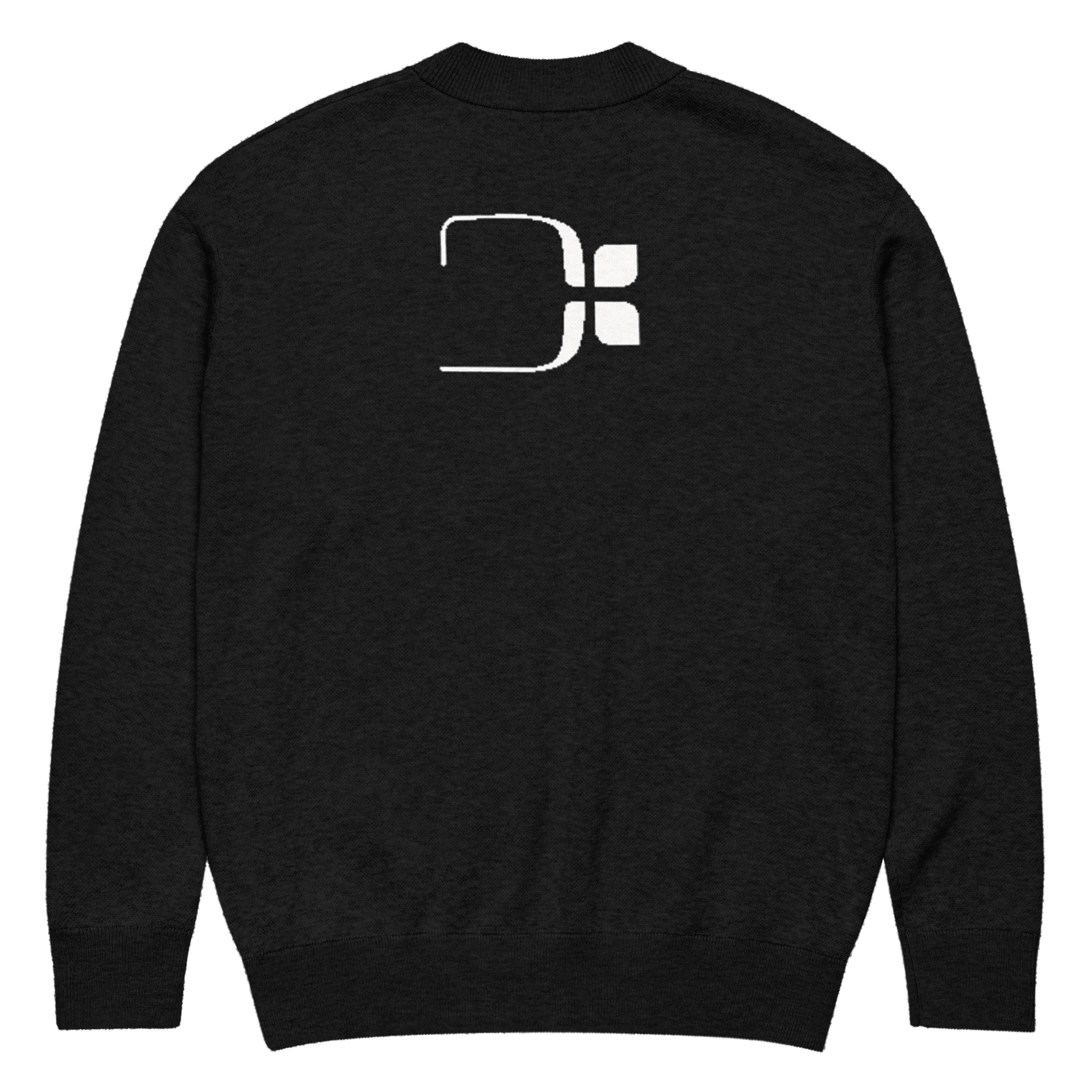 gilet en tricot noir classique