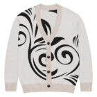 gilet en tricot beige rd