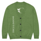 gilet en tricot vert classique