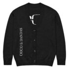 gilet en tricot noir classique