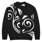 gilet en tricot noir rd