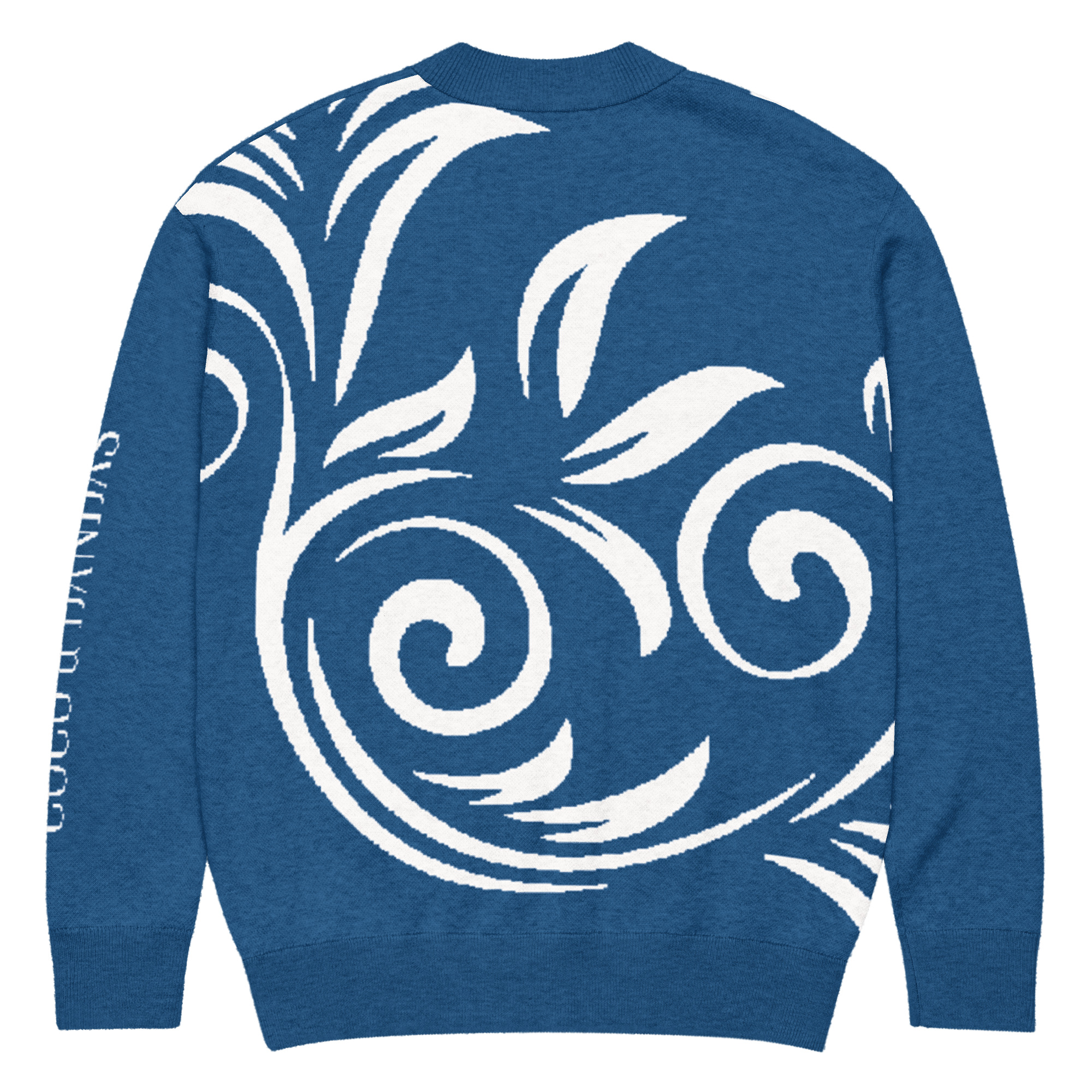 gilet en tricot bleu rd