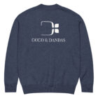 gilet en tricot bleu marine classique