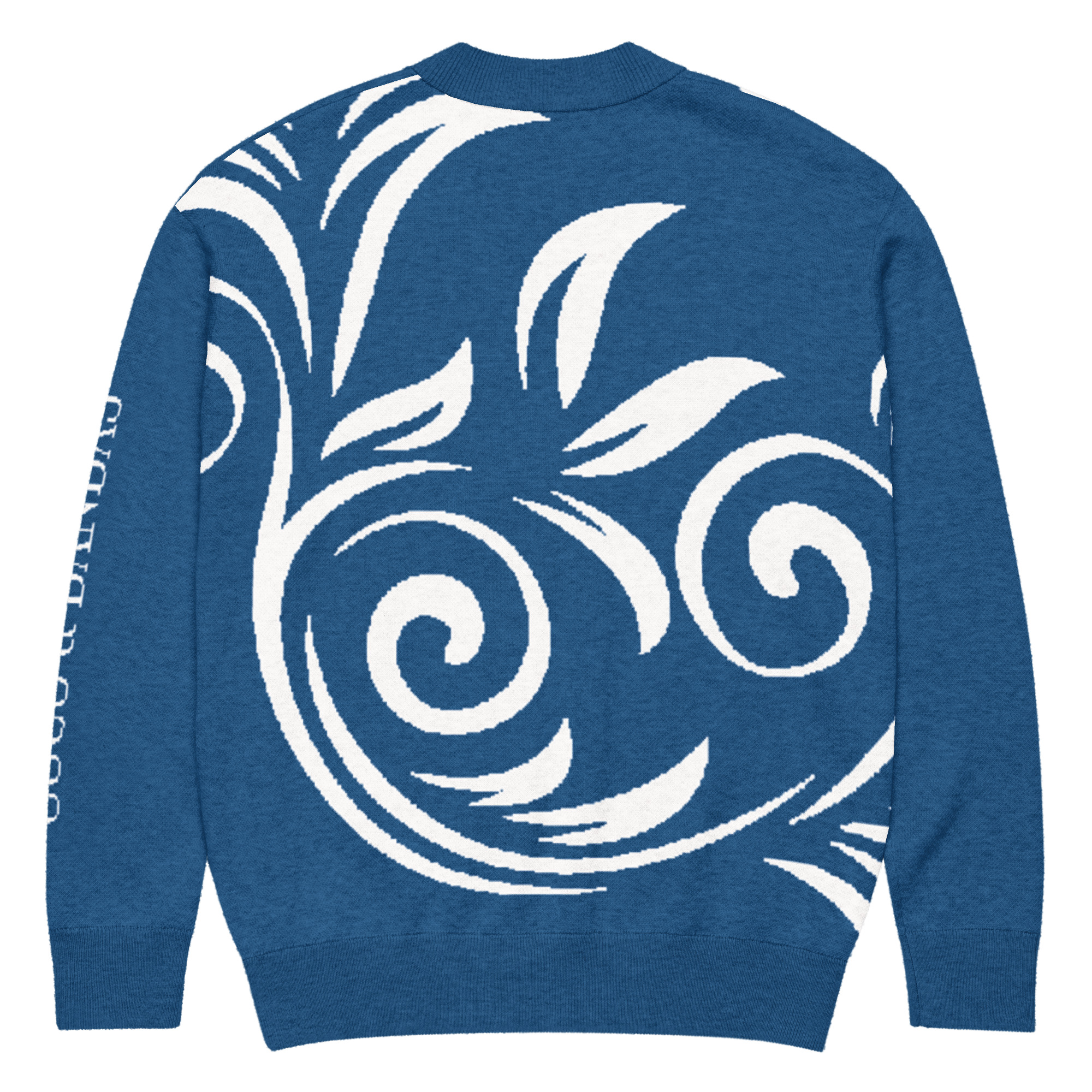 gilet en tricot bleu rd