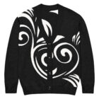 gilet en tricot noir rd