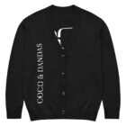 gilet en tricot noir classique