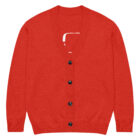 gilet en tricot rouge classique