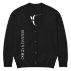 gilet en tricot noir classique