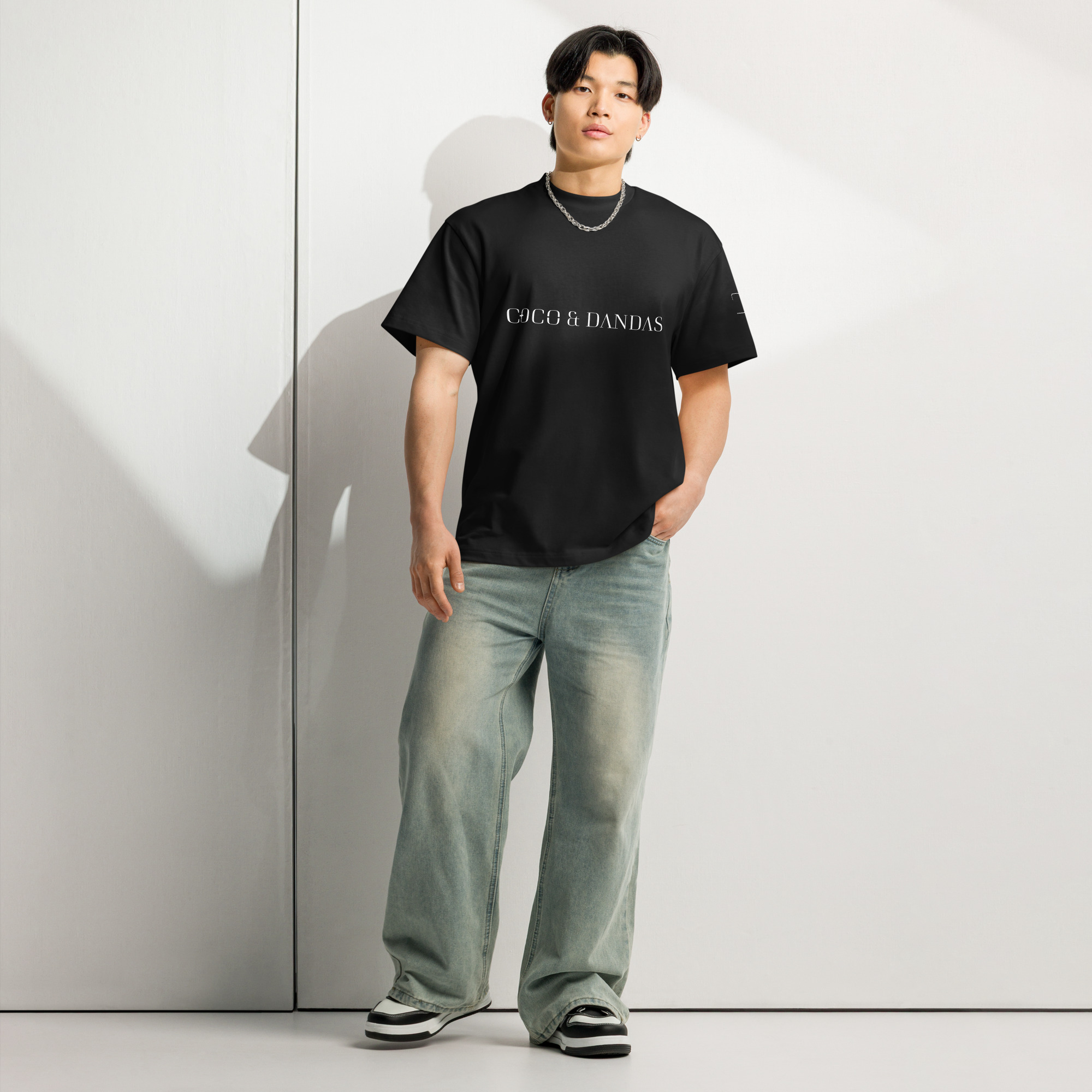 t shirt boxy coco & dandas homme t shirt boxy coco & dandas homme